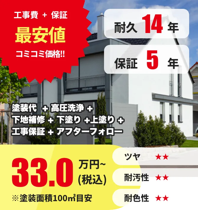 外壁塗装パック